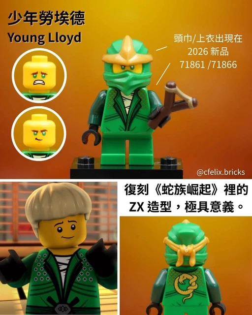 LEGO NINJAGO 15TH Anniversary Build-a-Minifigure January 2026