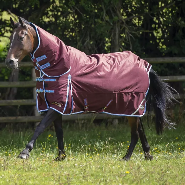 Heavy WEIGHT TURNOUT RUG 350g FILL Gallop Trojan Xtra Combo Neck Horse Rug