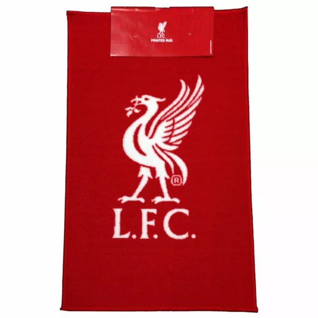 Liverpool FC Rosso Zerbino Logo Football 100% Ufficiale Nuovo RUGEPCRSLIV