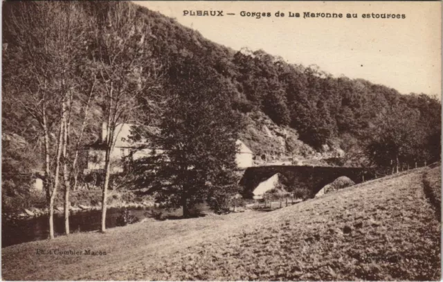 CPA Pleaux Gorges de la Maronne au estouroes FRANCE (1090803)