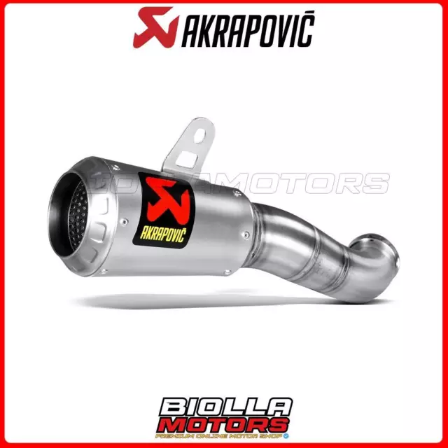 SILENZIATORE AKRAPOVIC Yamaha MT-03 2017 ACCIAIO S-Y2SO11-AHCSS