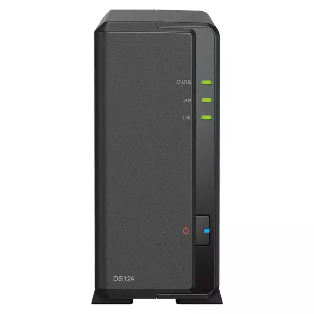 Synology DS124 | Serveur NAS 1 baie 1Go de RAM DDR4 Realtek RTD1619B sans disque