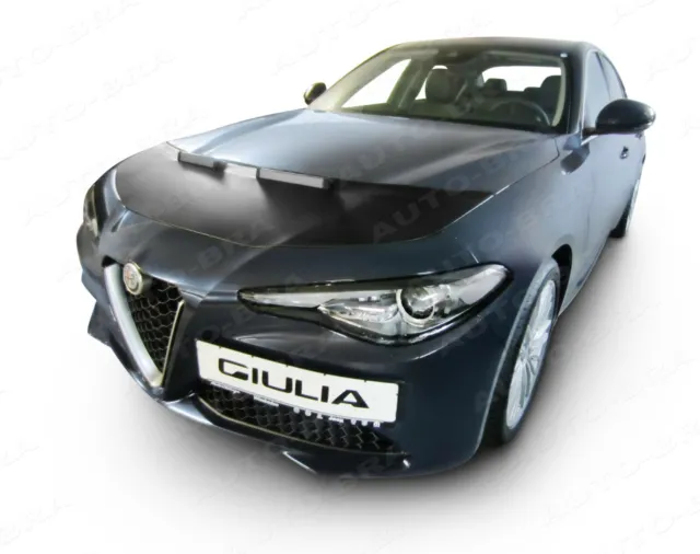 Bonnet BRA für ALFA ROMEO Giulia 952 ab 2016 Steinschlagschutz Haubenbra Tuning 2