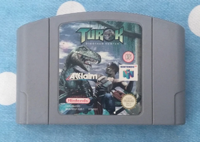 🌟Turok ( 1 ) Hunter🌟Nintendo🌟N64🌟Rare Cart🌟Uk🇬🇧Seller🌟Fast Uk Postage🌟