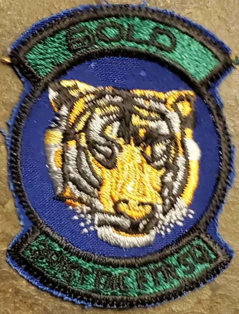 USAF 391st TAC FTR SQ Tactical Fighter Squadron emblem AIR FORCE TIGER PATCH 2x3