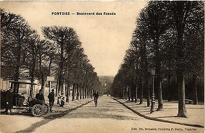 CPA PONTOISE - Boulevard des Fosses (380697)