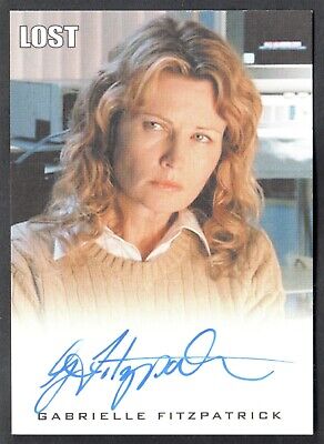 LOST ARCHIVES (Rittenhouse/2010) AUTOGRAPH CARD by GABRIELLE FITZPATRICK