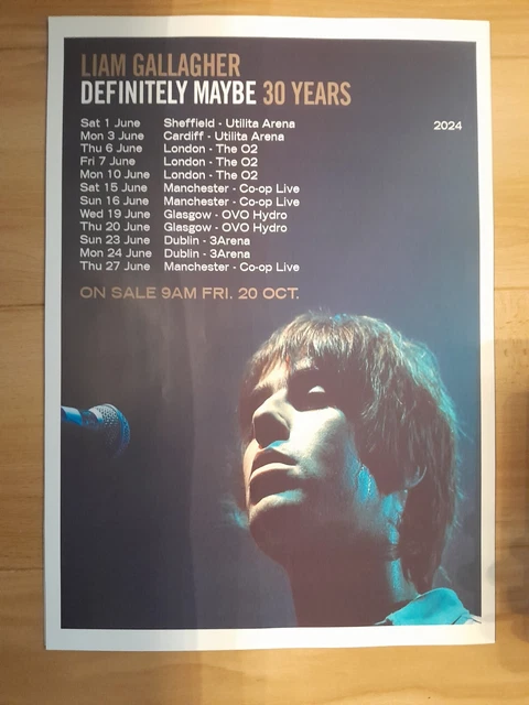 Liam Gallagher Tour 2024