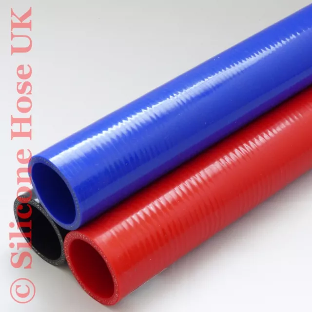 Straight Reinforced Silicone Hose Coolant Water Boost Inlet Pipes - 500mm piece