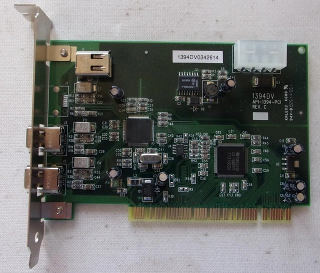 Carte Firewire 1394 - Adaptateur Contrôleur - PCI Express - 3
