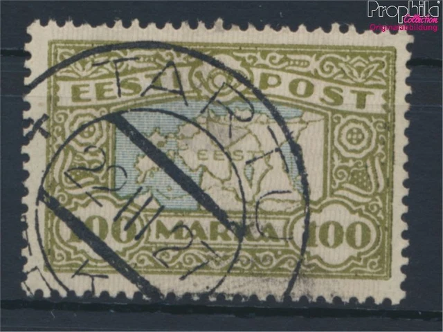 Briefmarken Estland 1923 Mi 40 (kompl.Ausg.) gestempelt(9266155