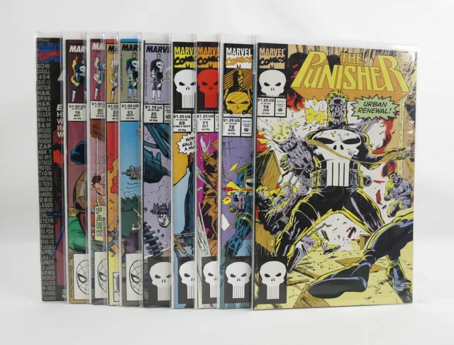 MARVEL LOT The Punisher Comic Books Vintage Eurohit Armory