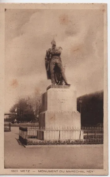 CPA - METZ - Monument du Maréchal NEY