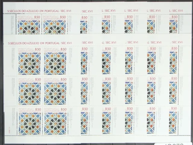 Portugal 25x 1535 als Kleinbogen postfrisch ca. 110,- Katalog #JQ672