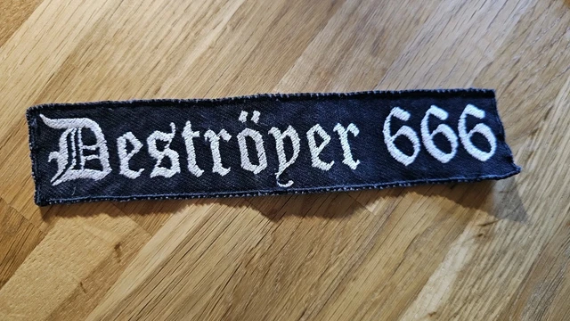 PATCHES Aufnäher Born In DDR Alt Deutsch Biker & Heavy Metal Anarchy - Foto 13