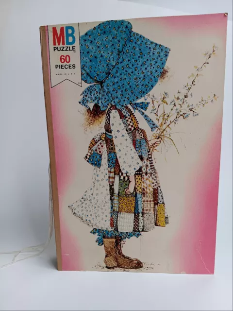 handmade junk journal Holly Hobbie vintage 1970s upcycled puzzle box cottagecore