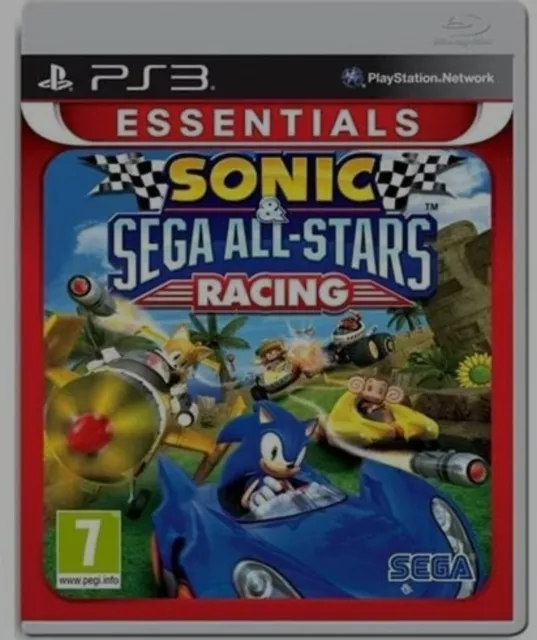 Sonic All Star Racing PS3 Essentials Jeu PLAYSTATION 3 Neuf Scellé Anglais