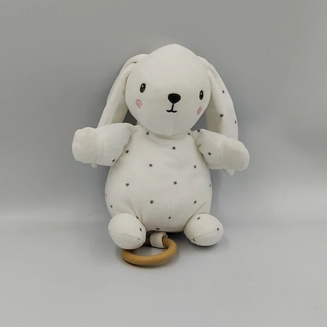 Doudou musical lapin blanc étoiles SIMBA TOYS KIABI - 30101
