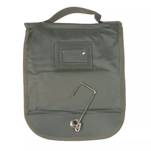 Trousse De Toilette Ttops Verte Camping Bivouac Armee Militaire Murale Kaki