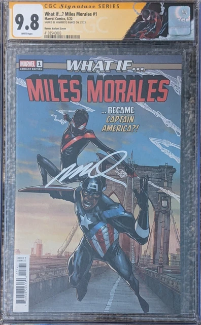 What If...? Miles Morales #1 (2022) CGC 9.8 SS Ramos 🔥💎ONLY 6 EXIST💎🔥