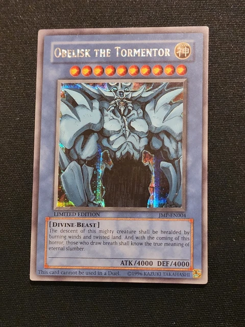 YU-GI-OH OBELISK THE Tormentor JMP-EN004 Limited Edition $53.00 ...