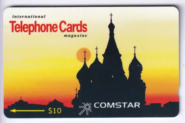 Russie Telecarte / Phonecard .. Ex-Cccp Comstar 10$ Gpt 6Ss Moscou Kremlin Neuve