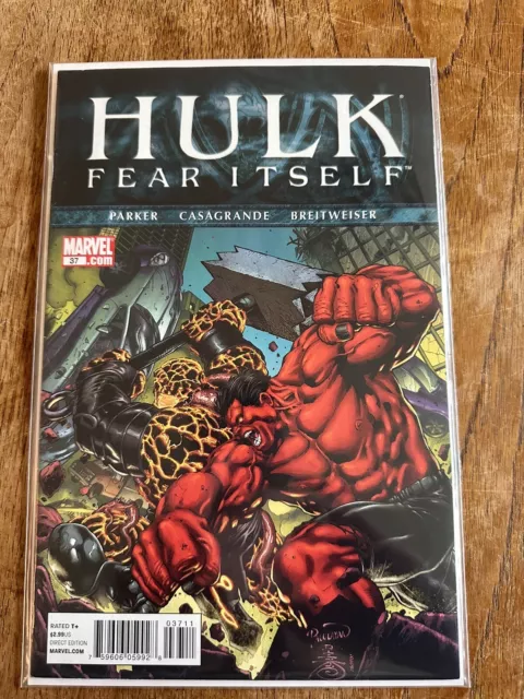 Hulk #37 Vol 1 (2008) - Fear Itself tie in - Marvel - Direct Edition - VFN