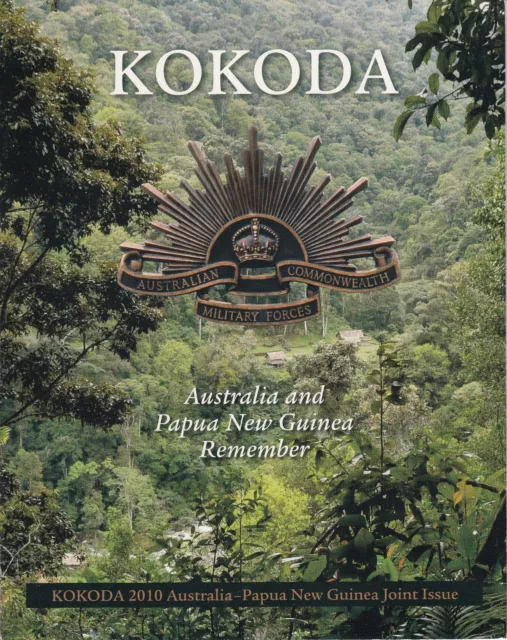 AUSTRALIA - 2010 KOKODA BOTH Joint Issue Australia /Papua New Guinea STAMP PACK