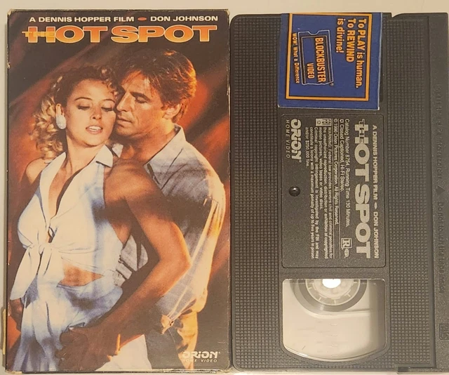 THE HOT SPOT Vintage VHS 1990 Don Johnson Virginia Madsen Jennifer the-hot-spot-vintage-vhs-1990-don-johnson-virginia-madsen-jennifer