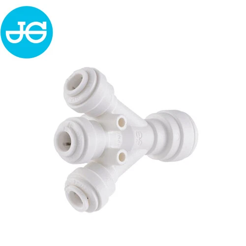 John Guest Steckverbinder Dreifachverteiler 9,50 mm x 6,35 mm aus der PP-Serie