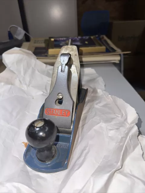 Vintage Stanley Bailey C557MP Wood Hand Plane Smooth Bottom Made in USA