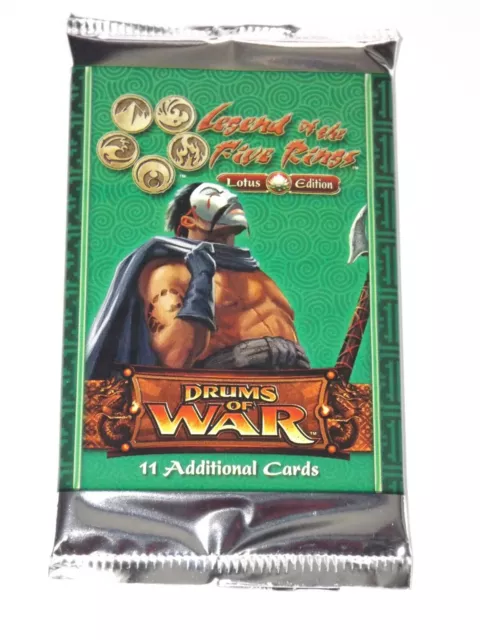 Legend of the Five Rings L5R CCG Drums of War Booster Pack New & Sealed