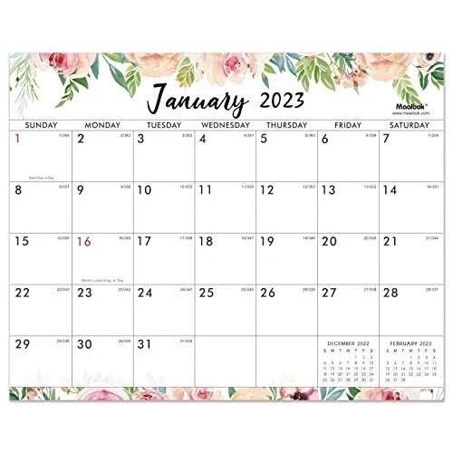 MAGNETIC CALENDAR 2023-2024 - Calendar 2023-2024 from January 2023
