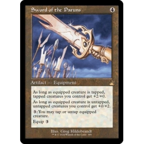 Sword of the Paruns - Magic Sword of the Paruns - Spada dei Paruns - [C13] [NM]...Spada dei Paruns Il Patto delle Gilde | Magic | CardTrader
