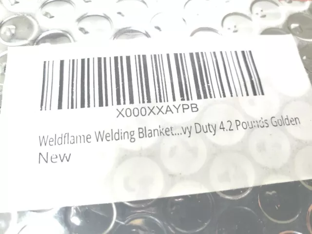 NEW WeldForce 6 x 8 Feet Heavy-Duty Fiberglass Fire-Retardant Welding Blanket 3