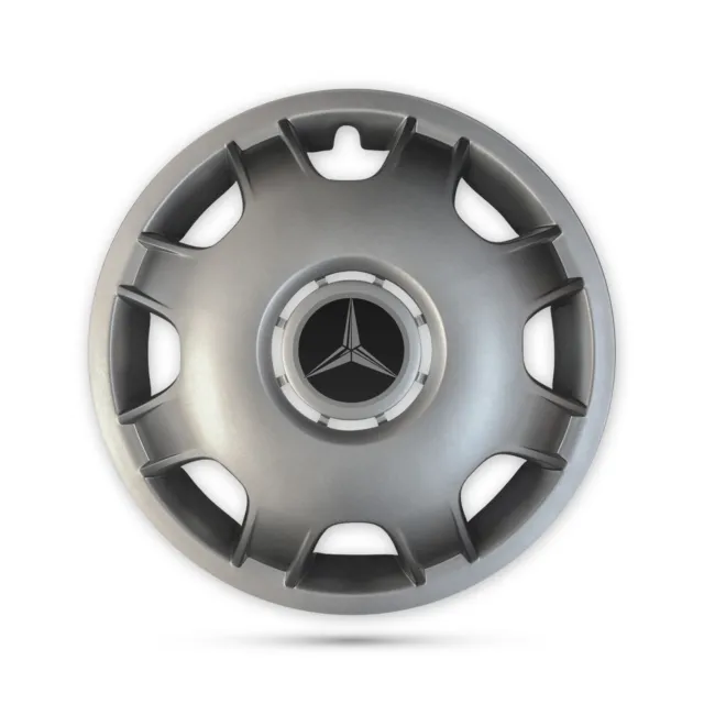 For Mercedes Benz Citan Van 4x 15” Universal Wheel Trims Hub Caps Silver Black