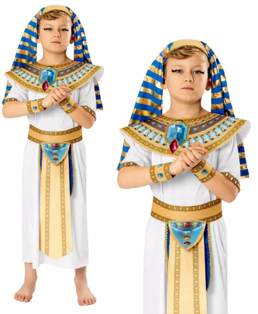 Umorden Adulte Enfants Egypte Nil Pharaon Cléopâtre Costume Pour Femmes  Hommes Garçons Filles Famille Halloween Nouvel An Fête Déguisement Q0910 Du  14,07 €