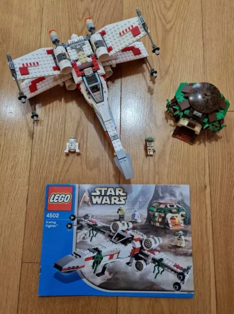 🌟EXCELLENT CONDITION🌟 Lego Star Wars 4502 X-Wing Fighter Set 🌟NO LUKE FIG🌟
