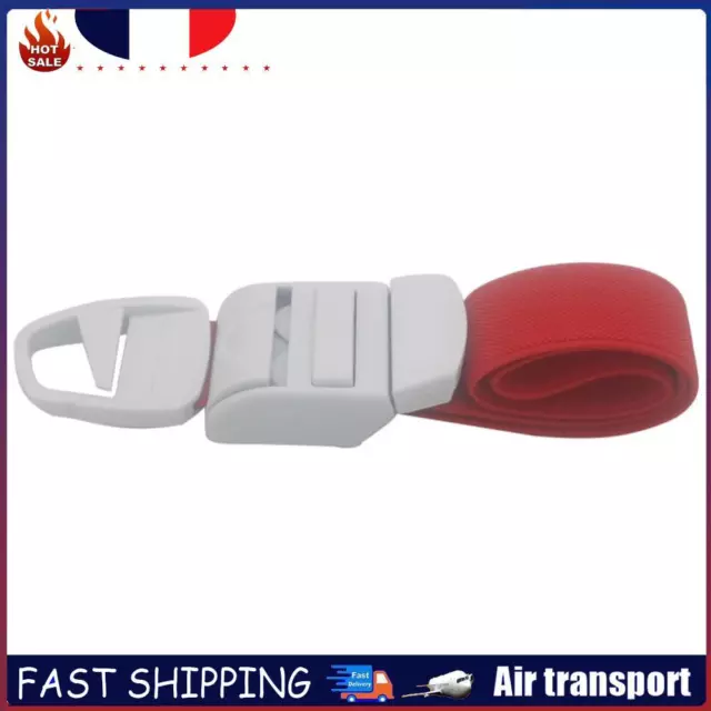 Portable Tourniquet Outdoor Emergency Medical Buckle Type Tourniquet (Red) FR