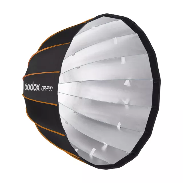 Professional Parabolic Softbox 90cm Diffuser Bowens Mount with M3I4