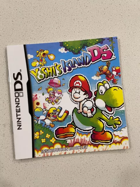 Yoshis Island Ds - Nintendo Ds - Instruction Manual Only