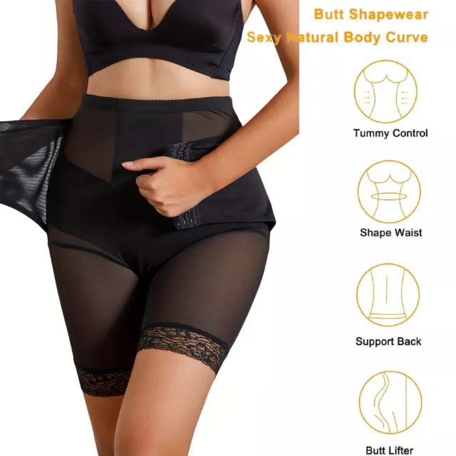 BODY LACE SLIP Shorts For Under Shapwear Women Seamless Boyshorts Panties  Anti $23.11 - PicClick AU