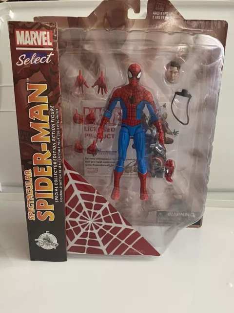 Marvel Select Spectacular Spider-Man Exclusive Action Figure Brand New In Box