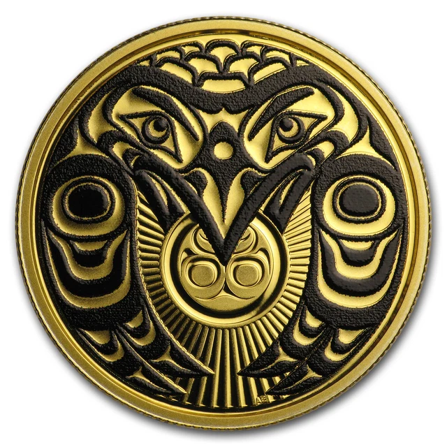2017 Canada Gold $100 Raven Brings the Light - SKU#153340