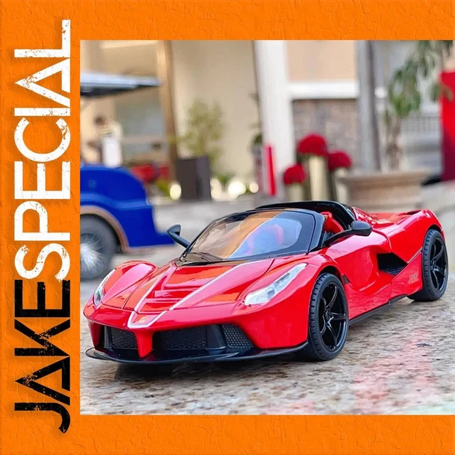 VOITURE MINIATURE FERRARI Convertible Rafa Roadster 1:22 Scale Model ...