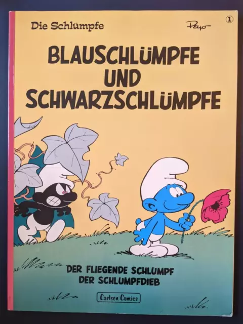 Blauschlümpfe und Schwarzschlümpfe * Die Schlümpfe Band 1 Carlsen Comics * Peyo