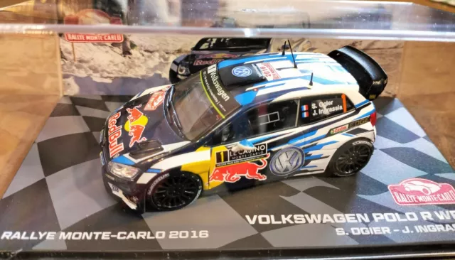 VW Polo R WRC 1:43 Rally Monte Carlo 2016 Ogier Ingrassia - OTTIMA