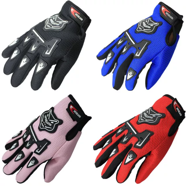 Full Finger Cycling Gloves BMX MTB Bike Riding Kids Children Gloves Boys Girls