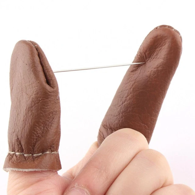 Reusable Thickened Finger Gloves Felting Tool Thumb Protector Fingertip Covers