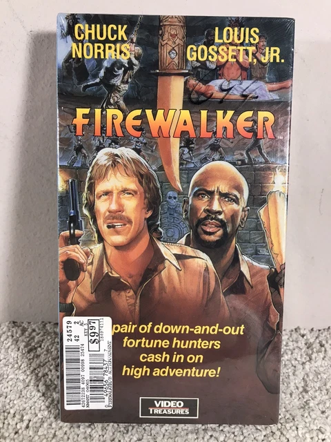 Forewalker FIREWALKER (VHS, 1986) Chuck Norris - Louis Gossett, Jr. - Action - New ...